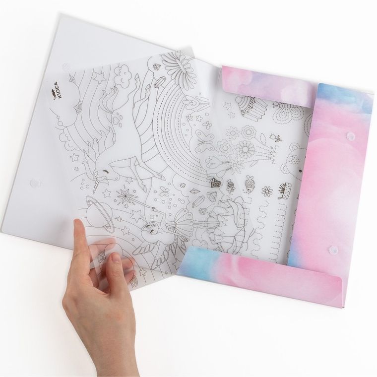 Kidea, Printese, Servieta interactiva, set creativ