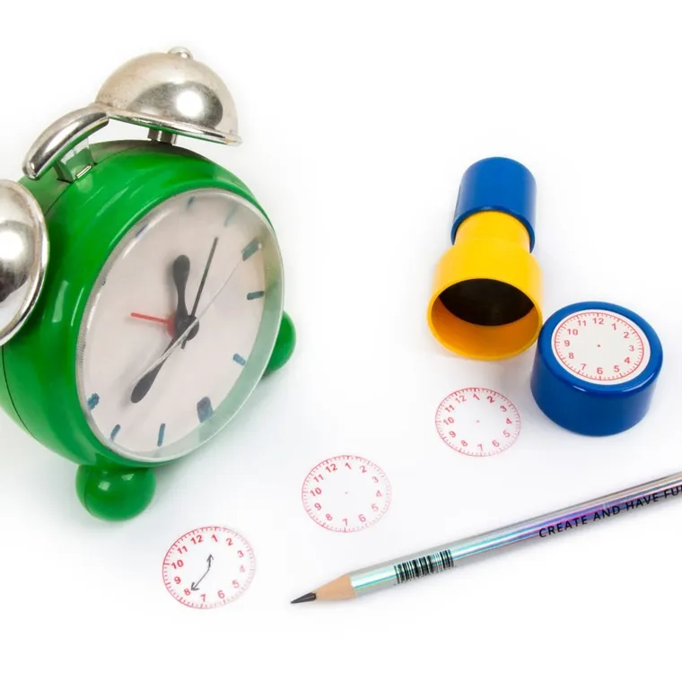 Kidea, stampila de invatare cu ceas