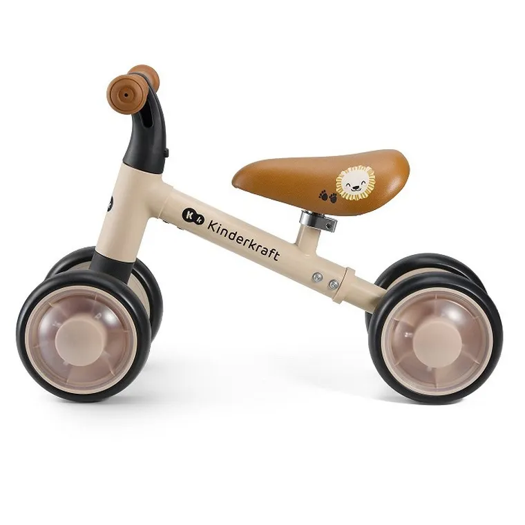 Kinderkraft, Cutie Flash, bicicleta fara pedale, beige