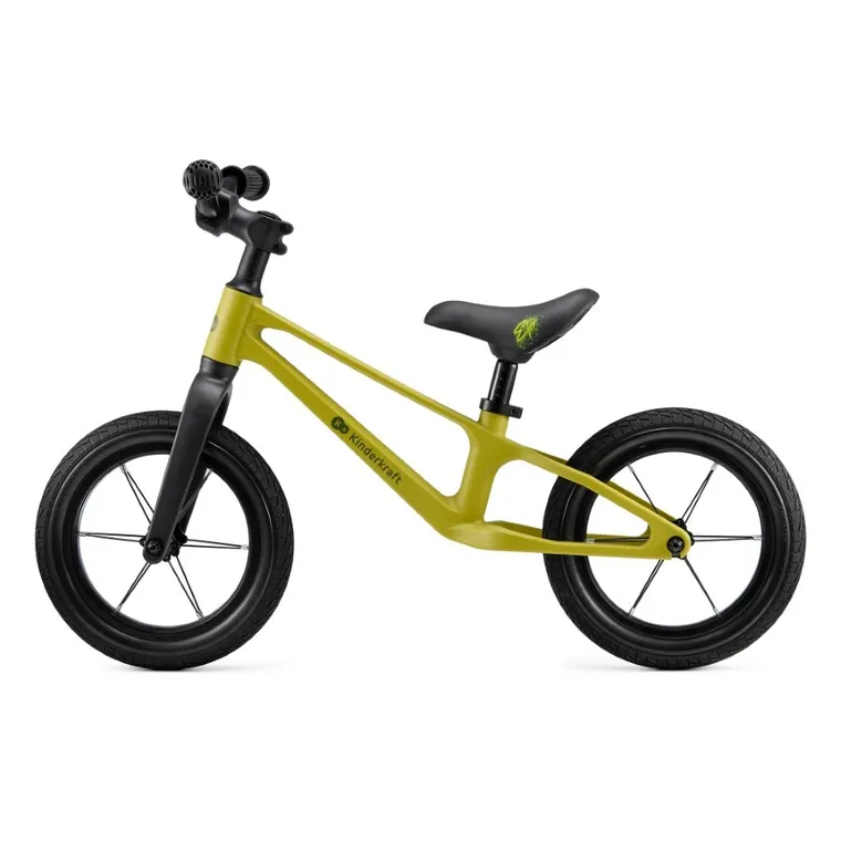Kinderkraft, Eter, bicicleta fara pedale, Lime