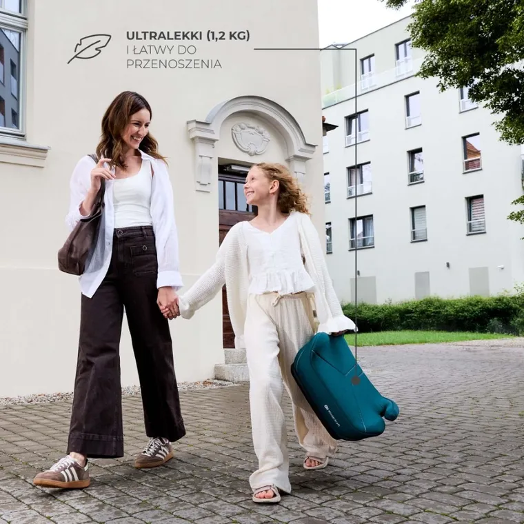 Kinderkraft, I-Boost 2, I-Size, scaun auto, green, 125-150 cm