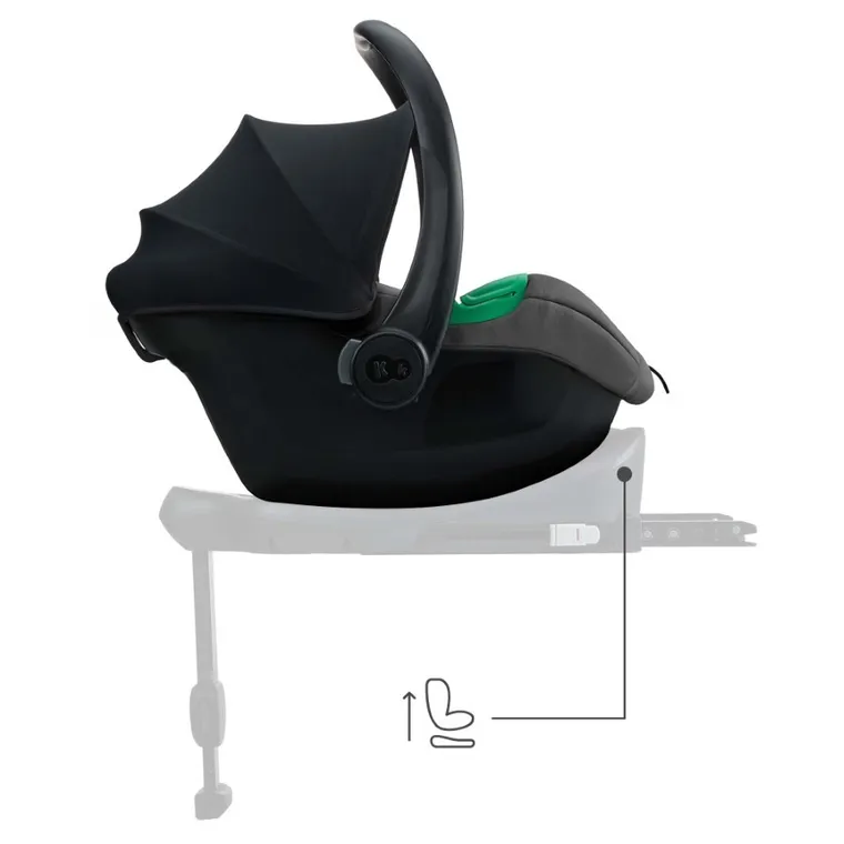 Kinderkraft, Mink Pro 2, i-Size, scaun auto, Grey, 40-87 cm