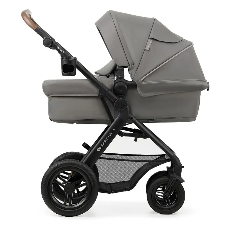 Kinderkraft, Moov 2 Air, carucior multifunctional, 3w1, Light Grey