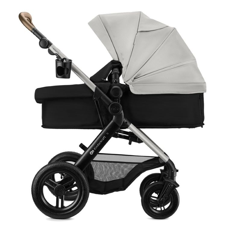 Kinderkraft, Moov 2 XL Air, carucior multifunctional, Moonlight Grey