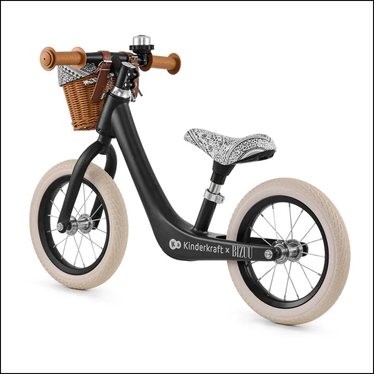 Kinderkraft, Rapid 2, BIZUU, bicicleta fara pedale, Black