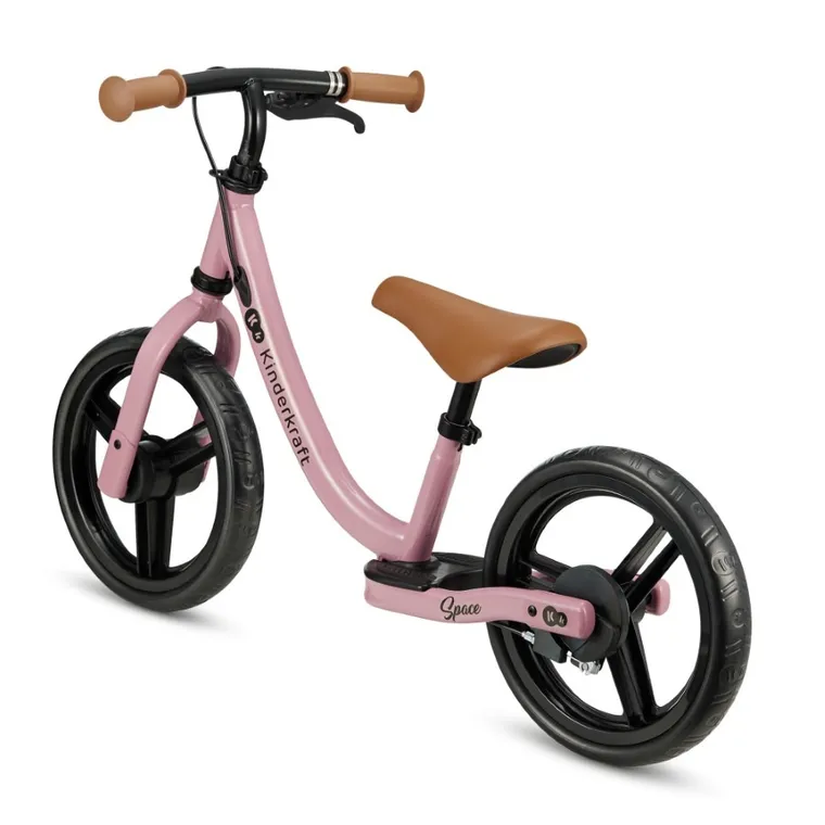 Kinderkraft, Space, bicicleta fara pedale, Dark Pink