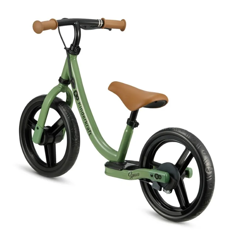 Kinderkraft, Space, bicicleta fara pedale, Light Green
