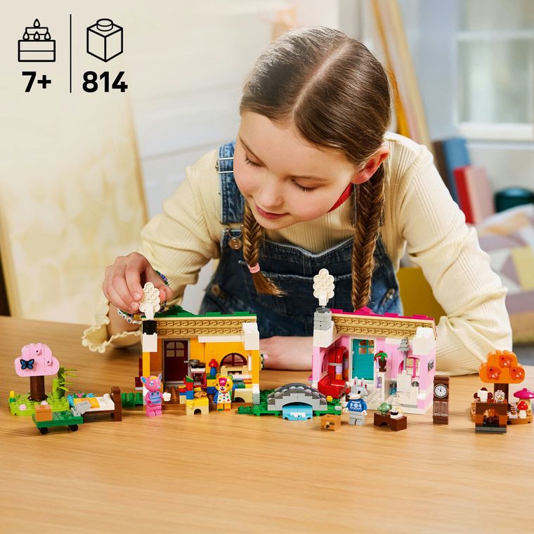 LEGO Animal Crossing, Case creative: anotimpuri distractive, 77057