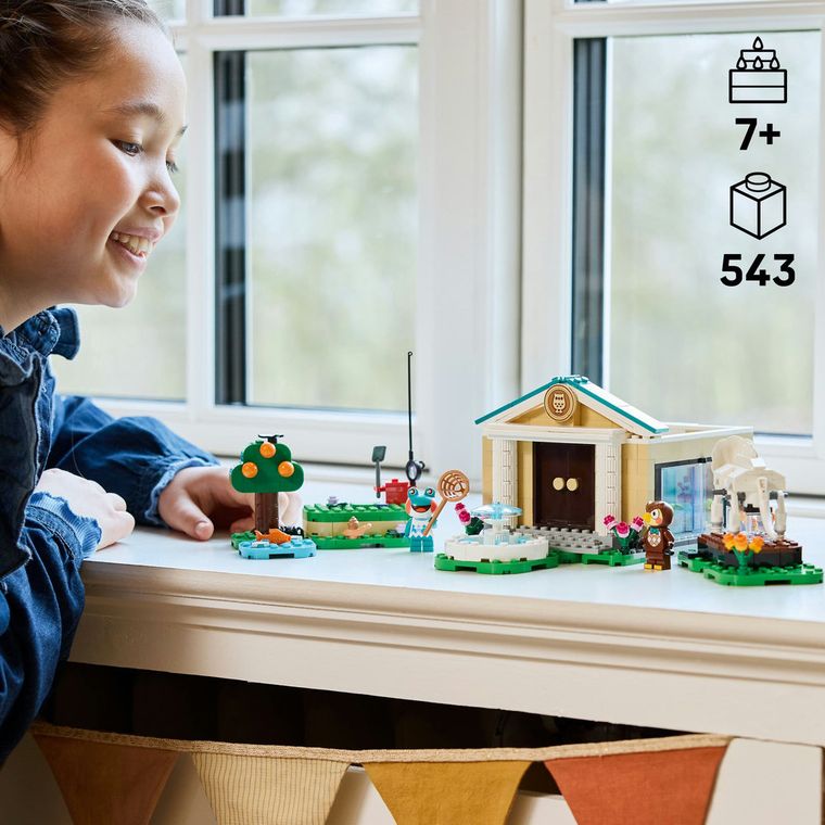 LEGO Animal Crossing, Colectia de muzeu a lui Blathers, 77056