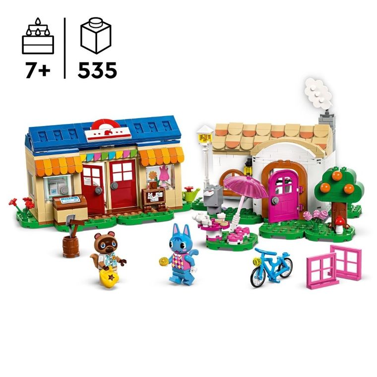 LEGO Animal Crossing, Nook's Cranny si casa lui Rosie, 77050