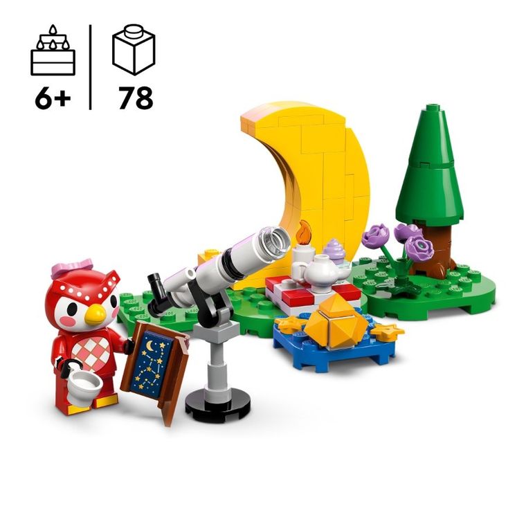 LEGO Animal Crossing, Observarea stelelor cu Celeste, 77053