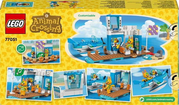 LEGO Animal Crossing, Zboara cu Dodo Airlines, 77051