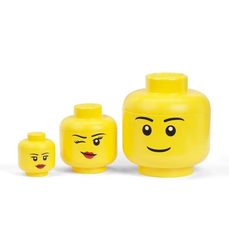 LEGO, cap mic, girl, recipient de depozitare, marime XS, 0,36l