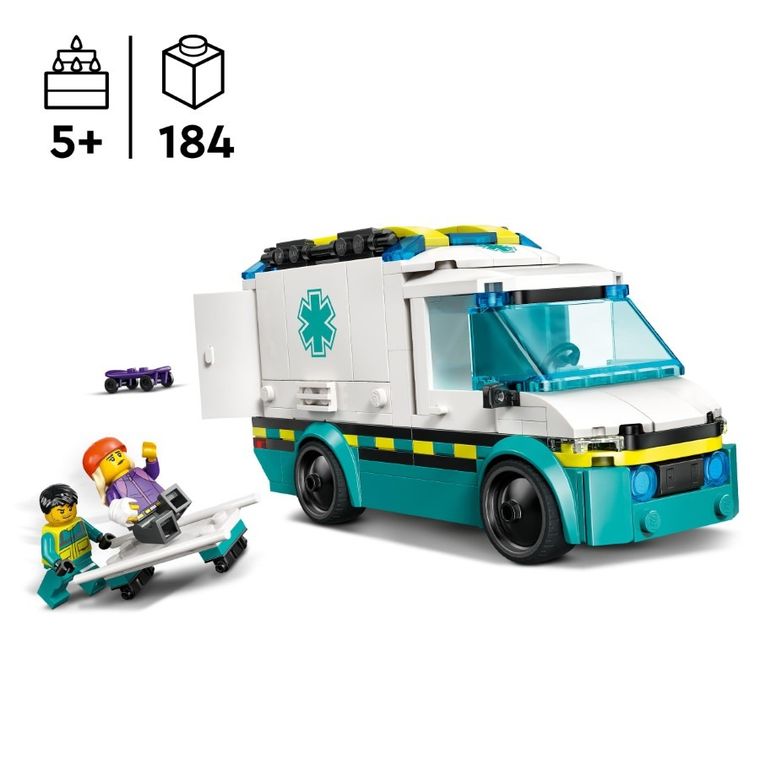 LEGO City, Ambulanta de urgente, 60451