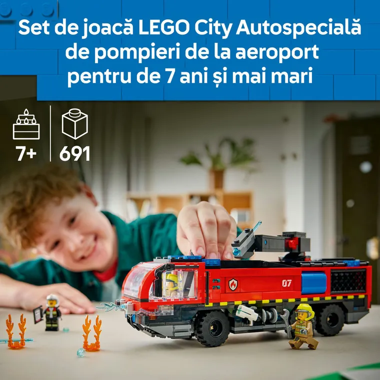 LEGO City, Autospeciala de pompieri la aeroport, 60499