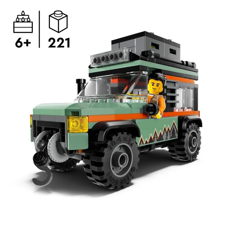 LEGO City, Camioneta 4-4 off-road, 60447