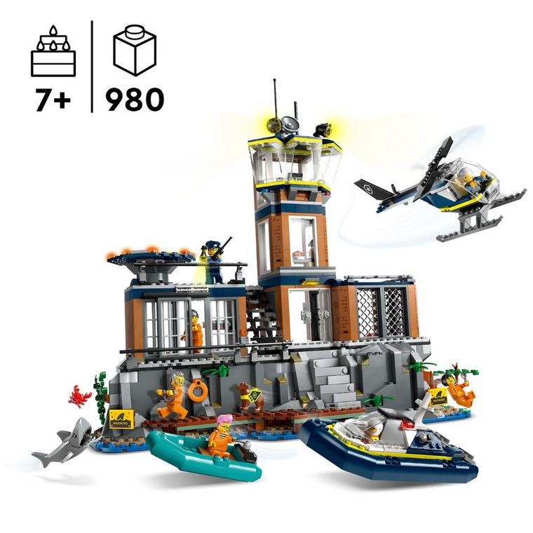 LEGO City, Insula-inchisoare, 60419