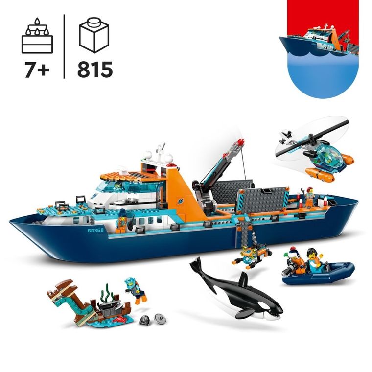 LEGO City, Nava de explorare arctica, 60368