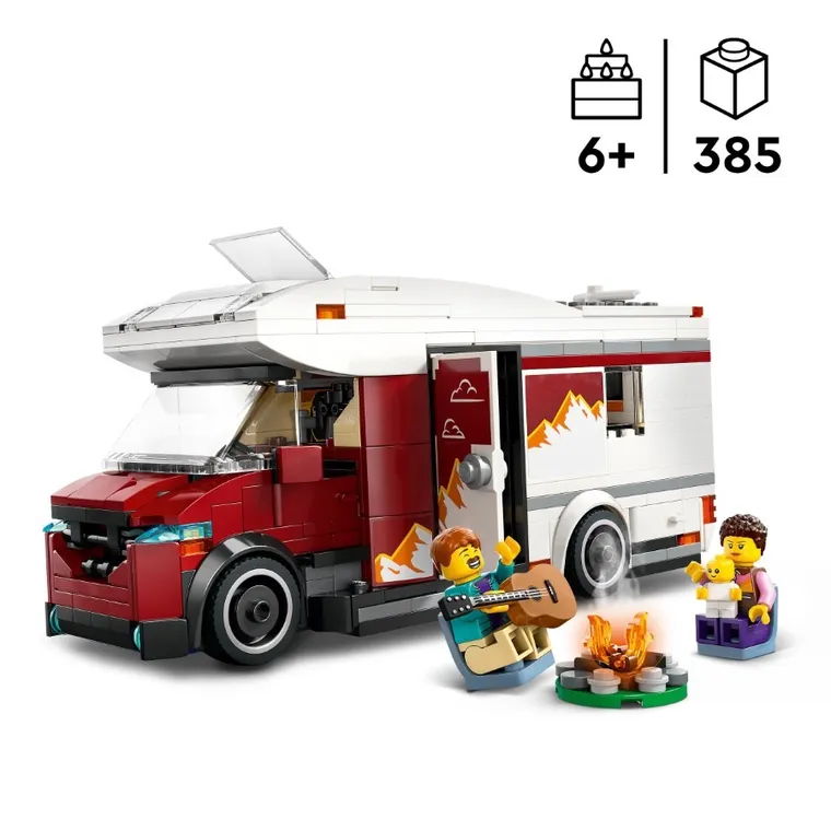 LEGO City, Rulota pentru aventuri de vacanta, 60454