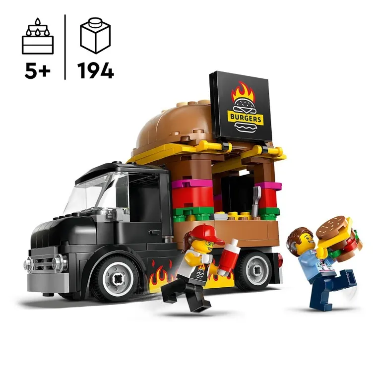 LEGO City, Toneta de burgeri, 60404