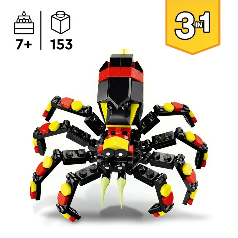 LEGO Creator, Animale salbatice: Paianjen surprinzator, 31159