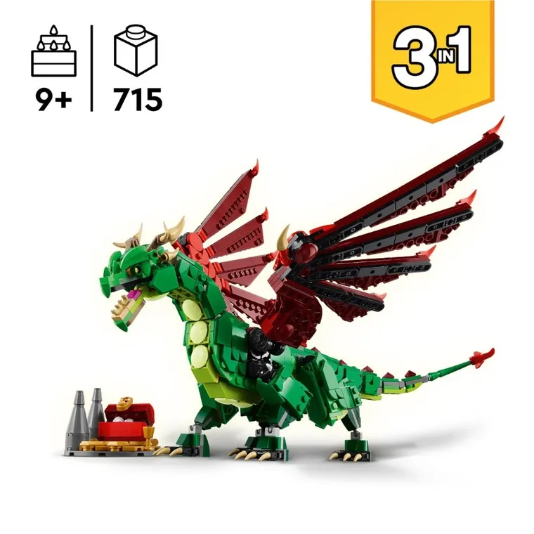 LEGO Creator, Dragon medieval, 31161