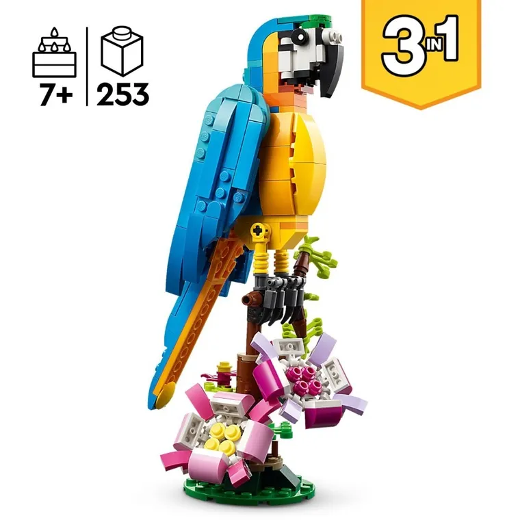 LEGO Creator, Papagal exotic, 31136