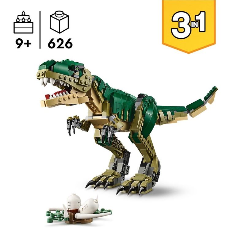 LEGO Creator, T. rex 3in1, 31151