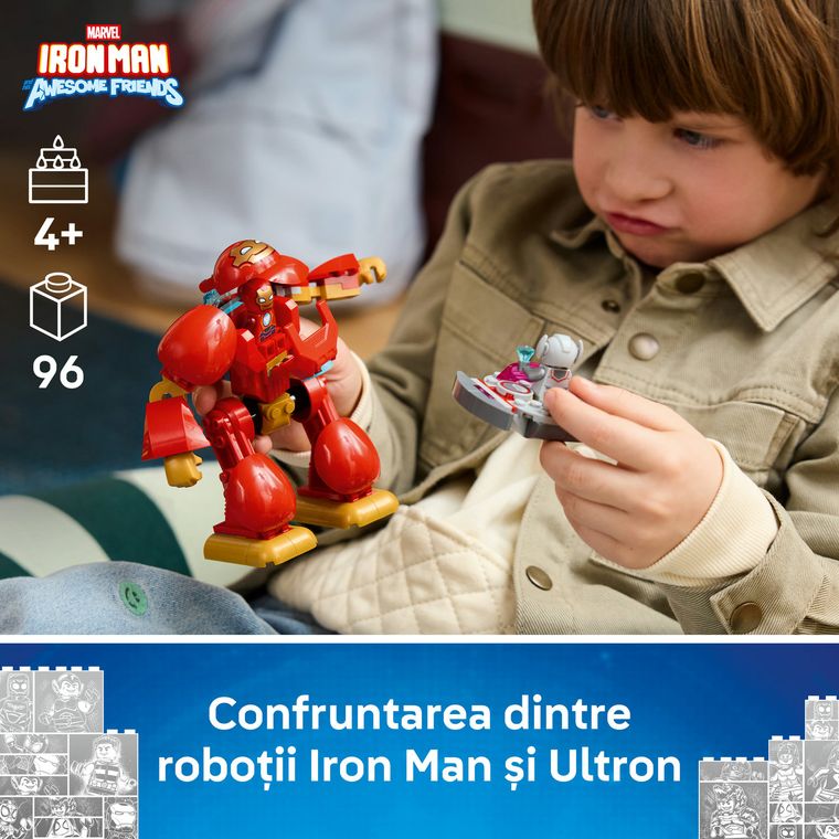 LEGO Disney Junior Marvel, Ultron vs Iron Man, 11209