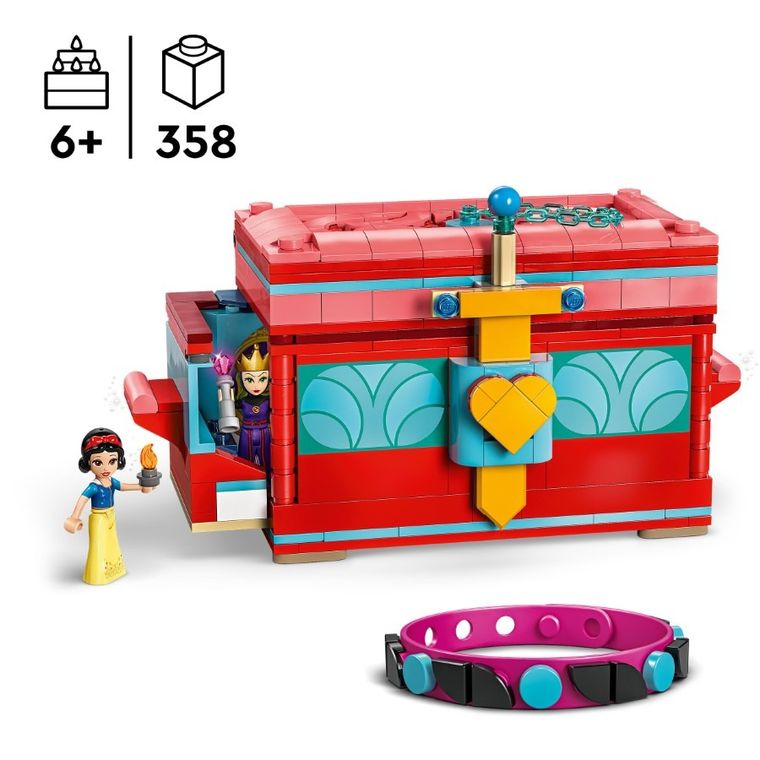 LEGO Disney Princess, Cutia cu bijuterii a Albei ca Zapada, 43276
