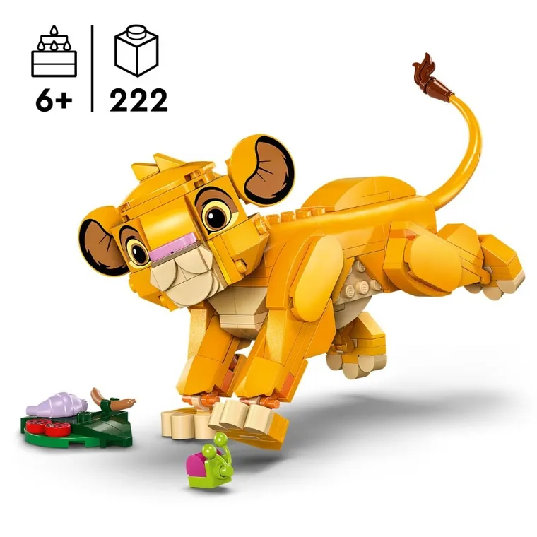 LEGO Disney, Puiul Simba, Regele Leu, 43243