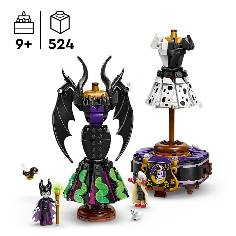 LEGO Disney, Rochiile lui Maleficent si Cruella De Vil, 43262