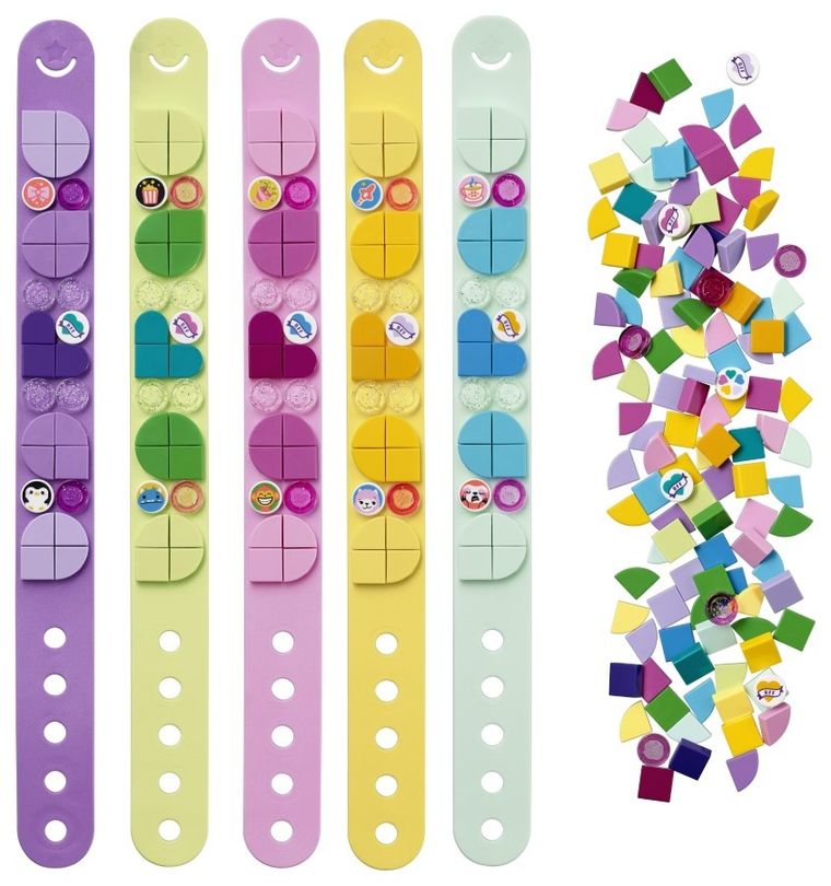 LEGO DOTS, Pachet 5 bratari BFF, 41913