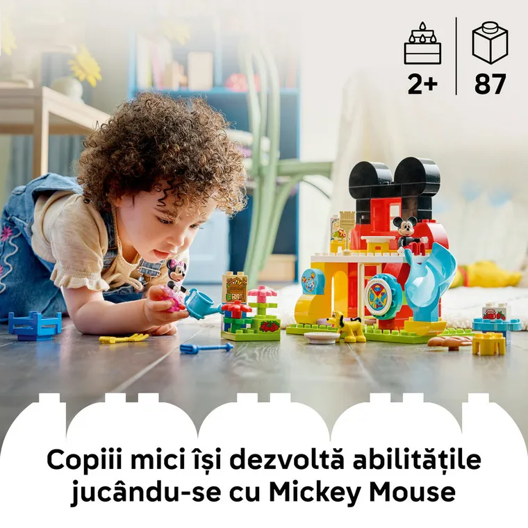 LEGO DUPLO, Clubul lui Mickey Mouse cu Minnie si Pluto, 10465
