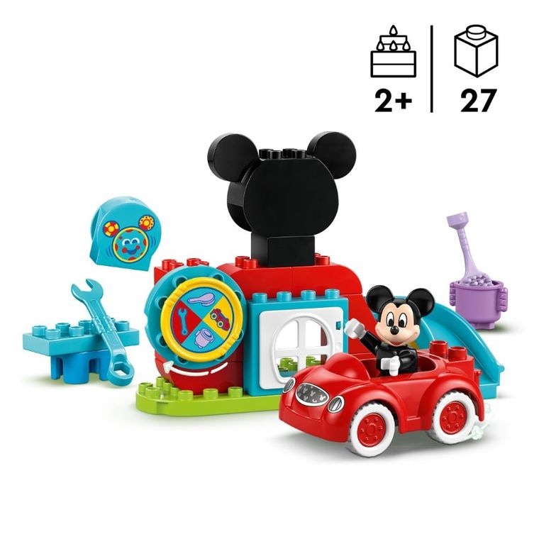 LEGO DUPLO, Clubul si masina lui Mickey Mouse, 10454