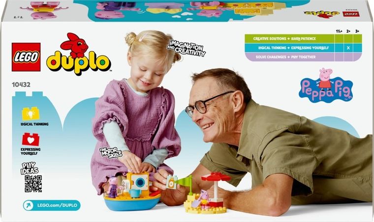 LEGO DUPLO, Excursia cu barca a Purcelusei Peppa, 10432
