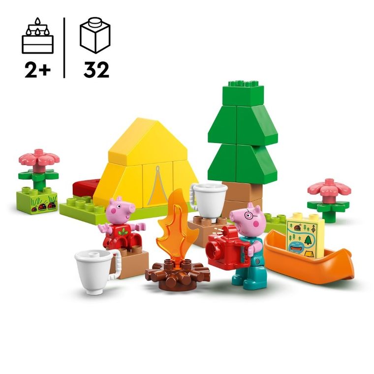 LEGO DUPLO, Excursie cu cortul, 10452
