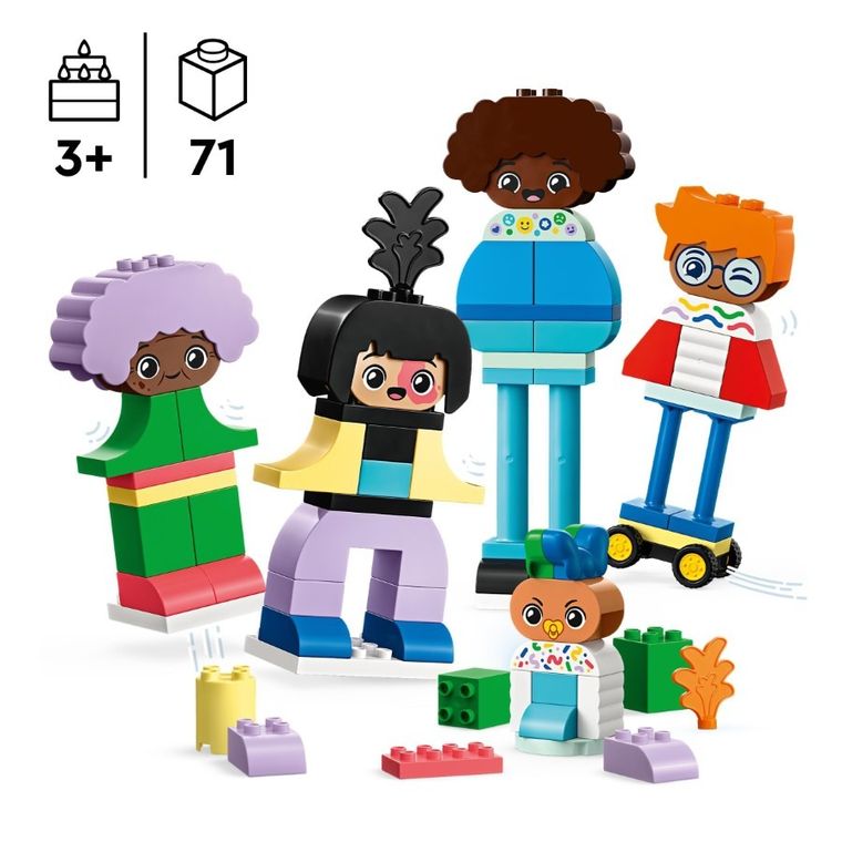 LEGO DUPLO, Oameni construibili cu emotii mari, 10423