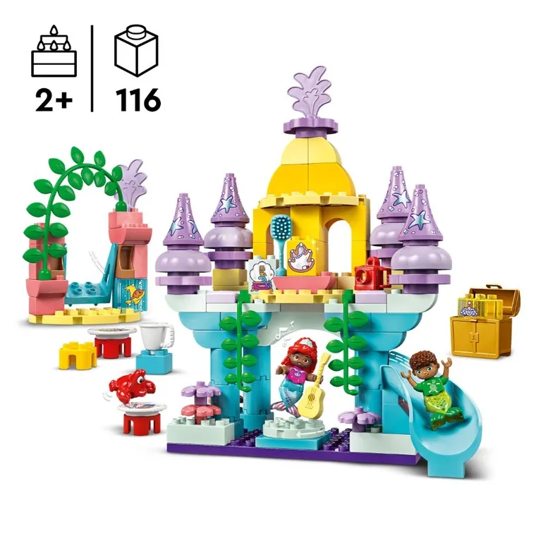 LEGO DUPLO, Palatul subacvatic magic al lui Ariel, 10435