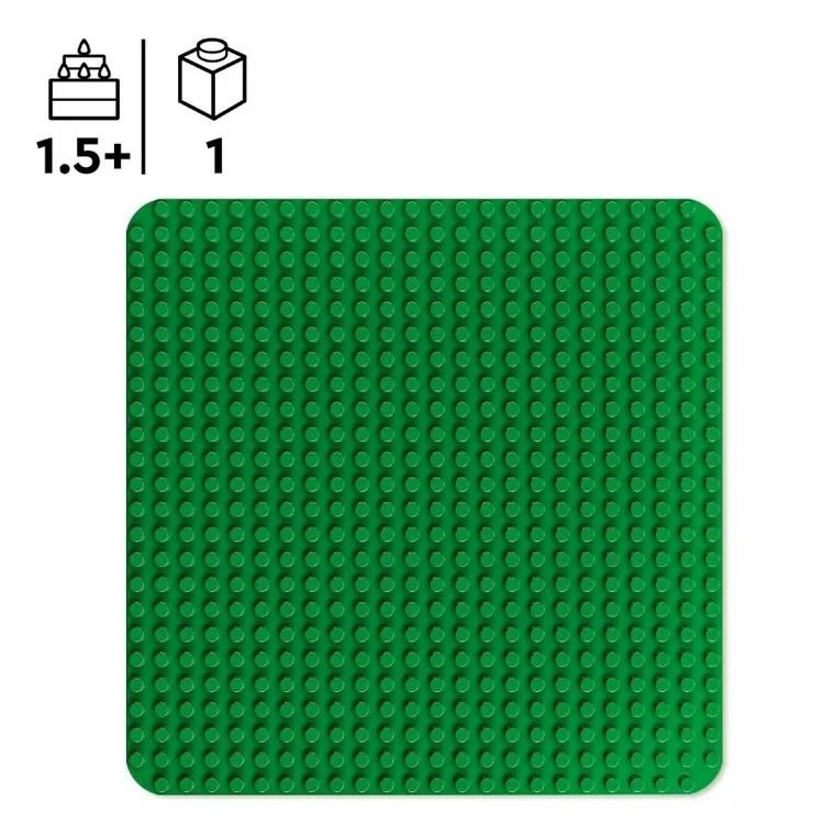LEGO DUPLO, Placa de constructie verde, 10460