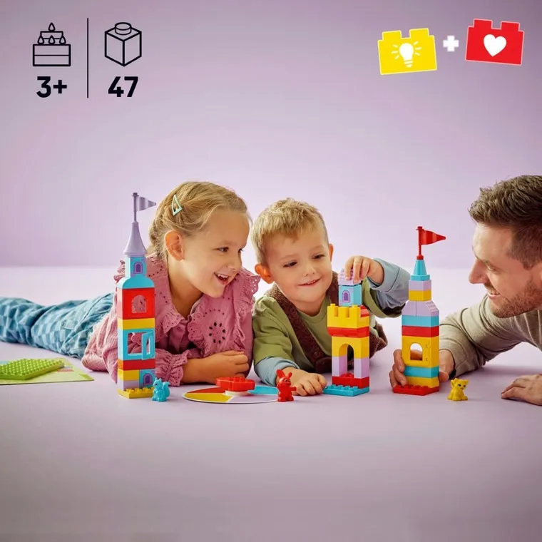 LEGO DUPLO Town, Jocul de la castelul Saltaretei, 10450