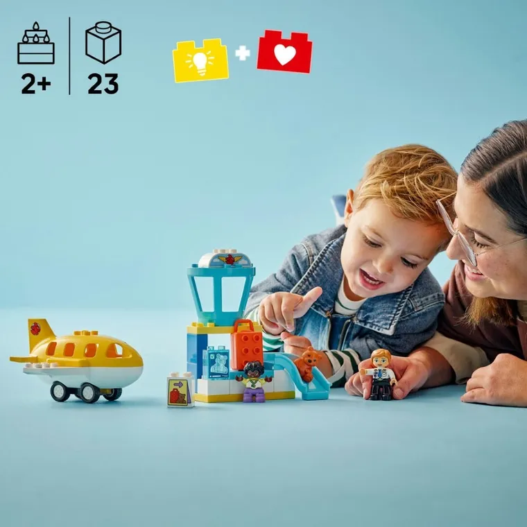 LEGO DUPLO Town, Prima oara la aeroport, 10443