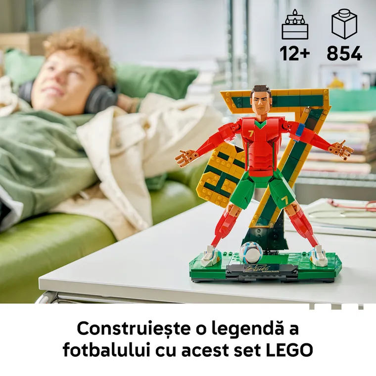 LEGO Editions Football, Cristiano Ronaldo - Legenda a fotbalului, 43016