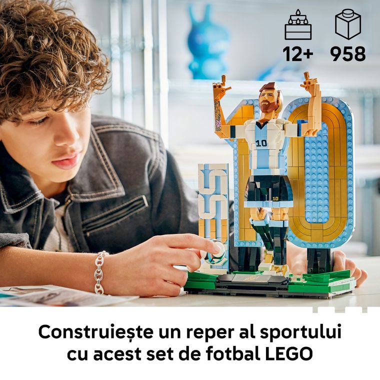 LEGO Editions Football, Lionel Messi - Legenda a fotbalului, 43015