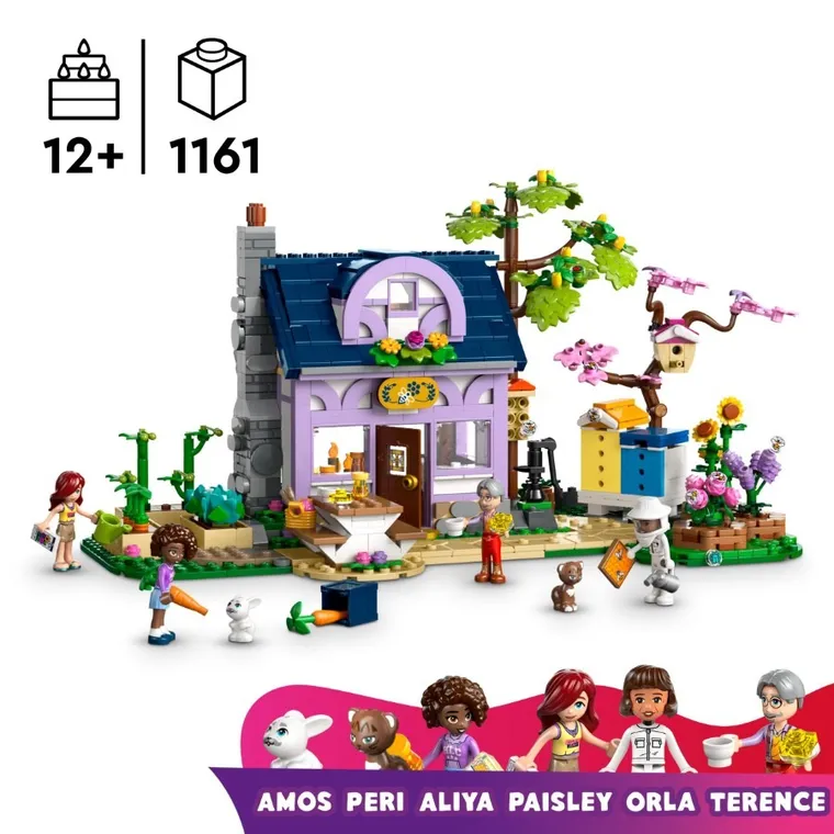 LEGO Friends, Casa apicultorilor si gradina cu flori, 42669