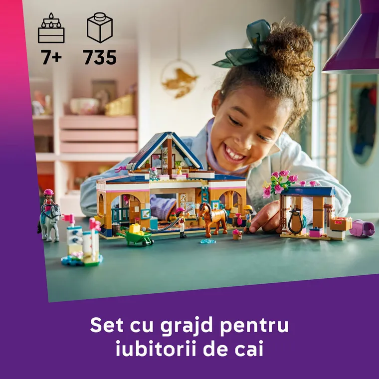 LEGO Friends, Grajd de cai si academie de echitatie, 42688