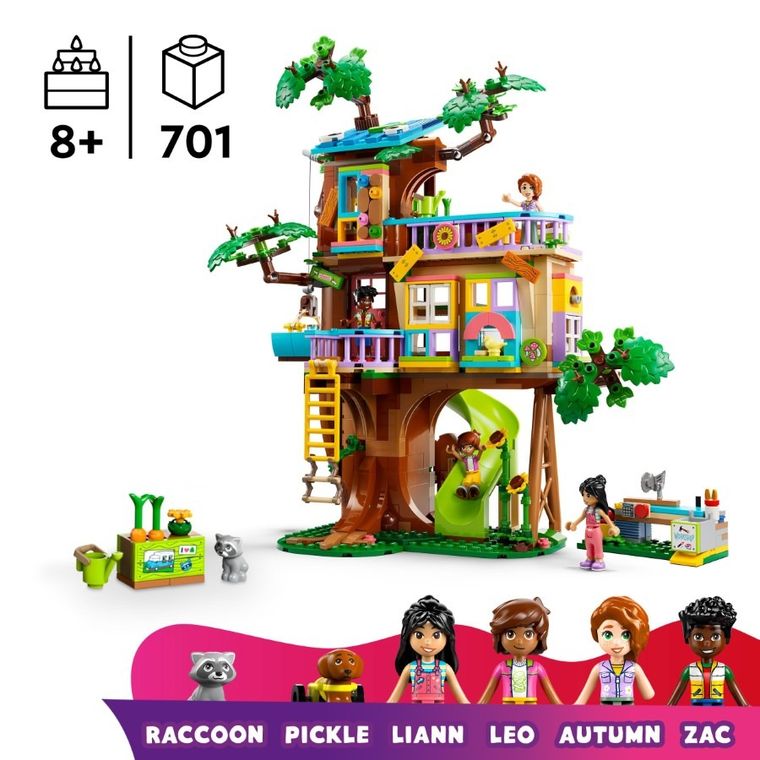 LEGO Friends, Momente cu prietenii la casa din copac, 42652