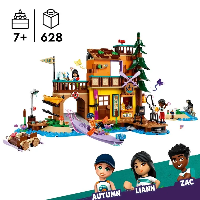 LEGO Friends, Sporturi nautice in tabara de aventuri, 42626