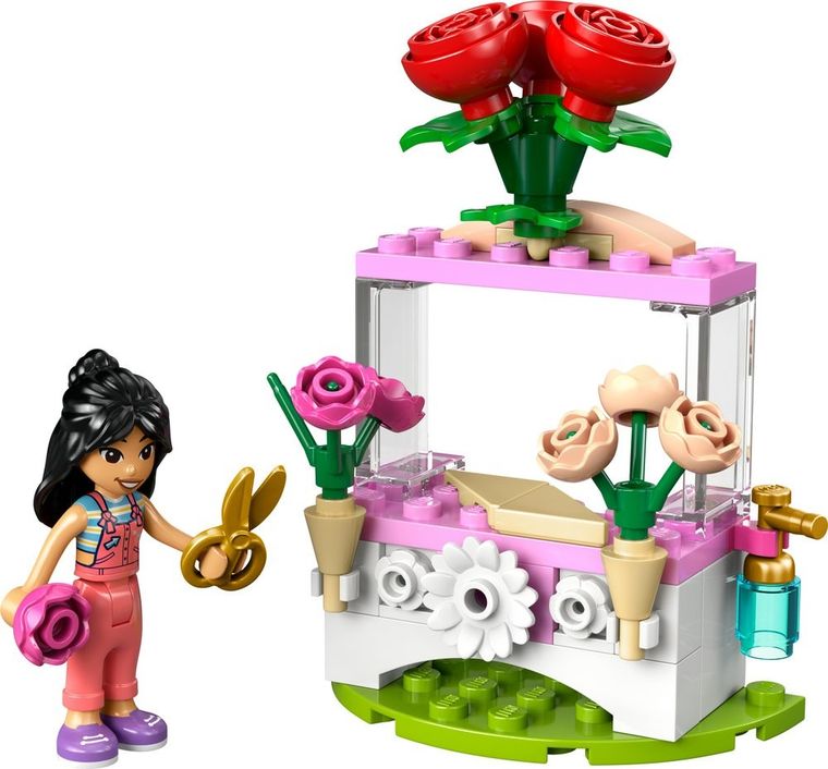 LEGO Friends, Stand cu trandafiri, 30721