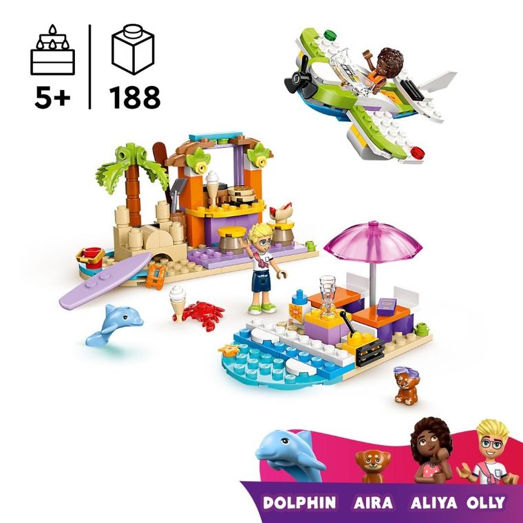 LEGO Friends, Valiza creativa de plaja si calatorie, 42672